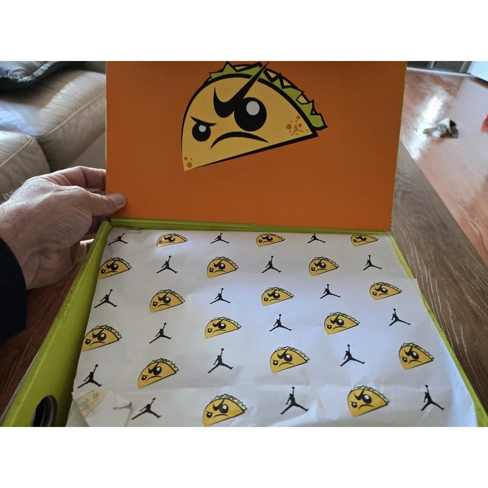 Air Jordan 36 Taco Jay DQ6866-803 Citron Pulse W7.5 M6 With Box👉
